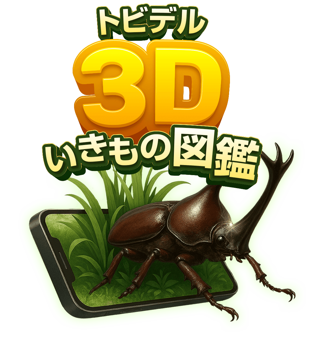 トビデル3Dいきもの図鑑
